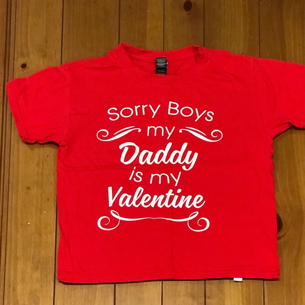 Valentine’s Day Shirt Girl’s Size xs